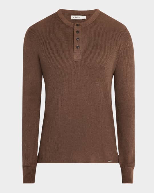 Men's Hezekiah Classic Henley Shirt