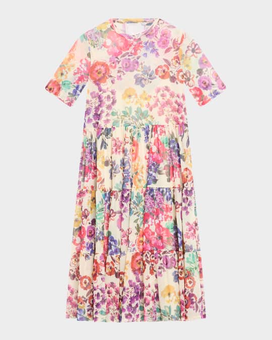 johnny was mesh tiered dress Buy 3/4 SLEEVE MESH TIERED DRESS