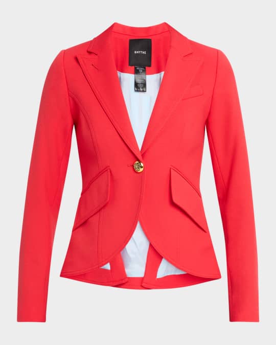 Tailored Single-Breasted Blazer