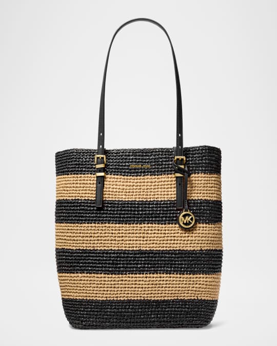 MICHAEL Michael Kors Quinn Large Striped North-South Tote