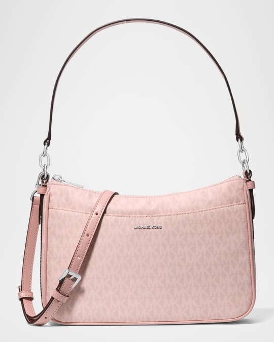 Jet Set Medium Signature Logo Pochette Crossbody Bag
