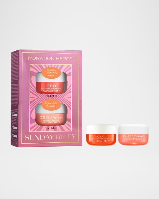 Sunday Riley Modern Skincare Hydration Heros Set | Neiman Marcus