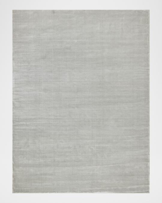 Exquisite Rugs Velutto Hand-Loomed Light Silver Rug, 12' x 15' | Neiman ...