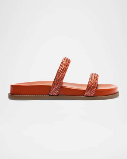 Ruby Woven Two-Band Sporty Sandals