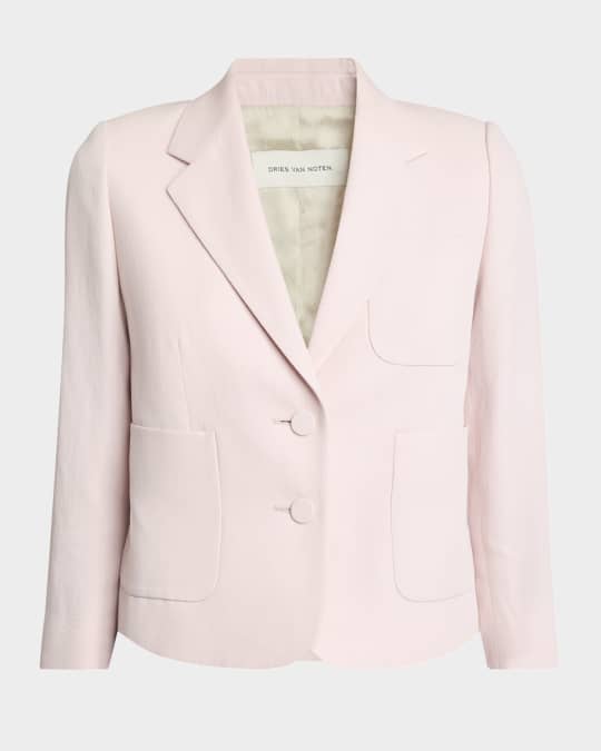 Dries Van Noten Bamis Single-Breasted Jacket | Neiman Marcus
