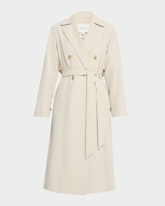 Drapey Trench Coat 