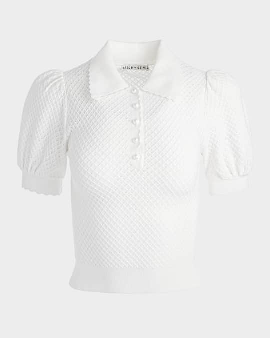 Ramona Pointelle Polo