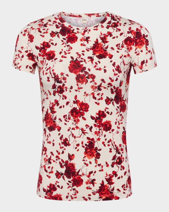 Ressi Short-Sleeve Floral Tee