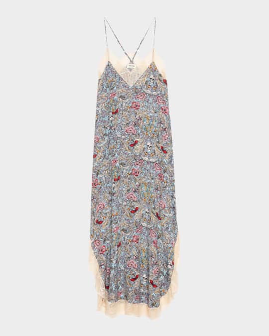 ワンピース ZADIG & VOLTAIRE DRESSES MIST Zadig & Voltaire Ristyl Soft British Flowers Dress | Neiman