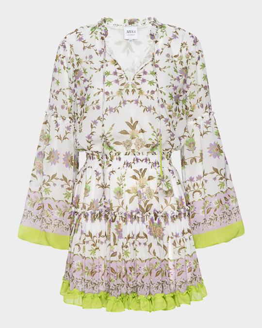 MISA Los Angeles Elisabetta Mini Dress | Neiman Marcus