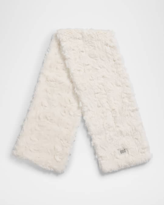 春新作の Scarf Pull-Through Faux-Fur UGG | Marcus Neiman 小物