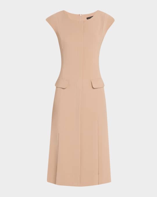 double slit midi dress Floral Double Slit Midi Dress in White