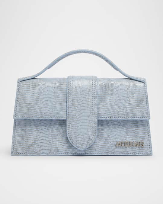 Le Grand Bambino Lizard-Embossed Shoulder Bag