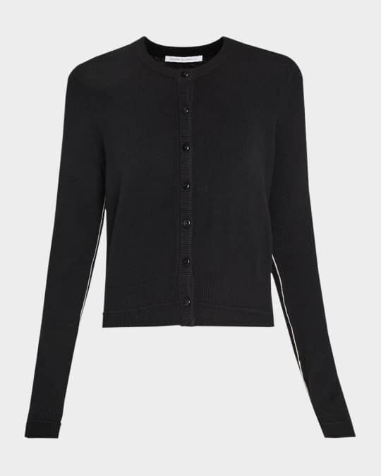 Cashmere Crewneck Petite Cardigan