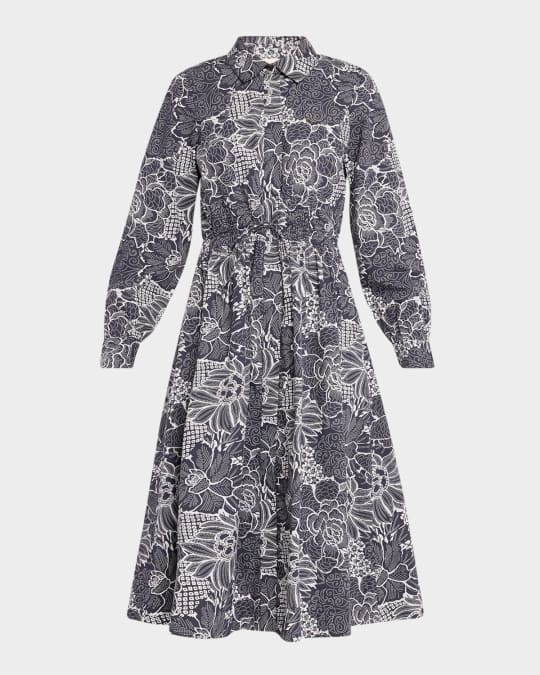 LOVE THE LABEL Lillabelle Midi Shirtdress | Neiman Marcus