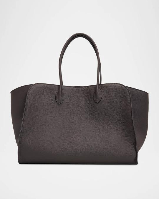 The Row Marlo 17 Tote Bag in Grain Leather | Neiman Marcus