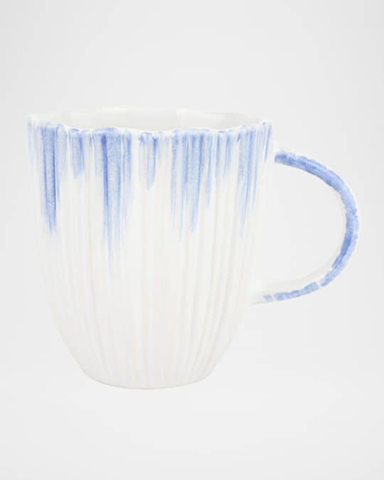 Bari Mug, Blue/White
