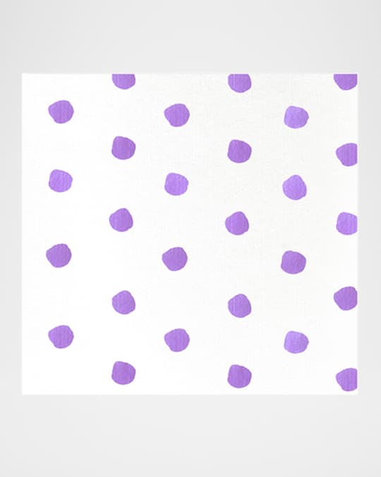 Papersoft Dot Cocktail Napkins, Set of 20