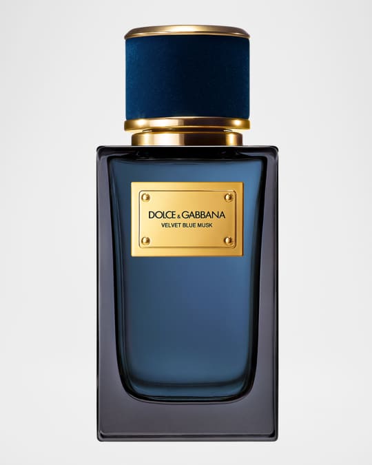 DOLCE＆GABBANA D&G イール レザー　size 46 NAVY Dolce&Gabbana Beauty Velvet Blue Musk Eau de Parfum, 3.3 oz