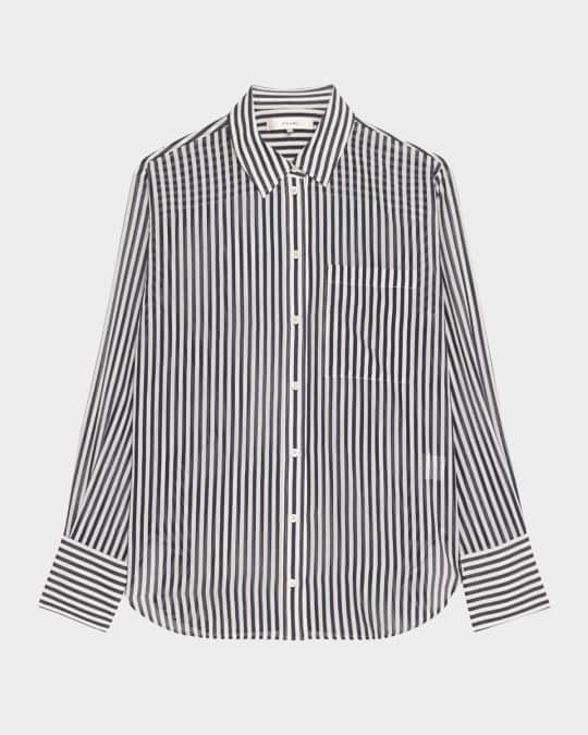 FRAME The Oversized Pocket Shirt | Neiman Marcus