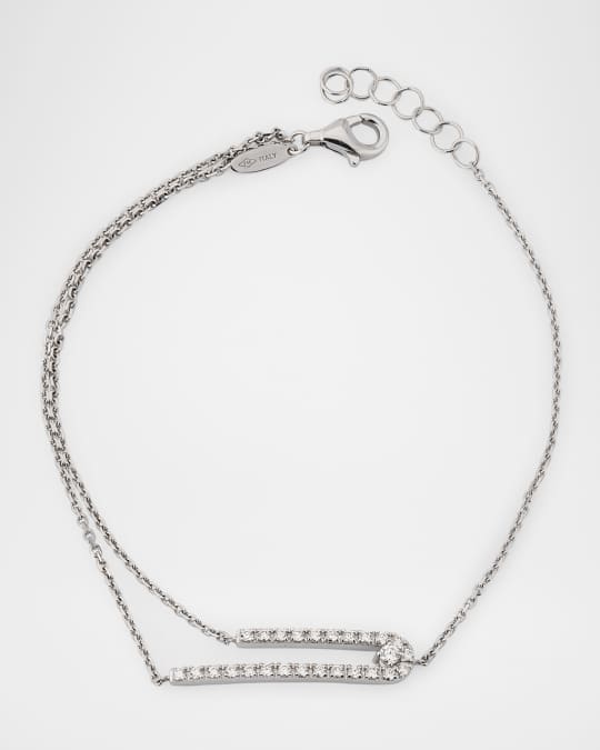 18K White Gold Anima Diamond Bracelet