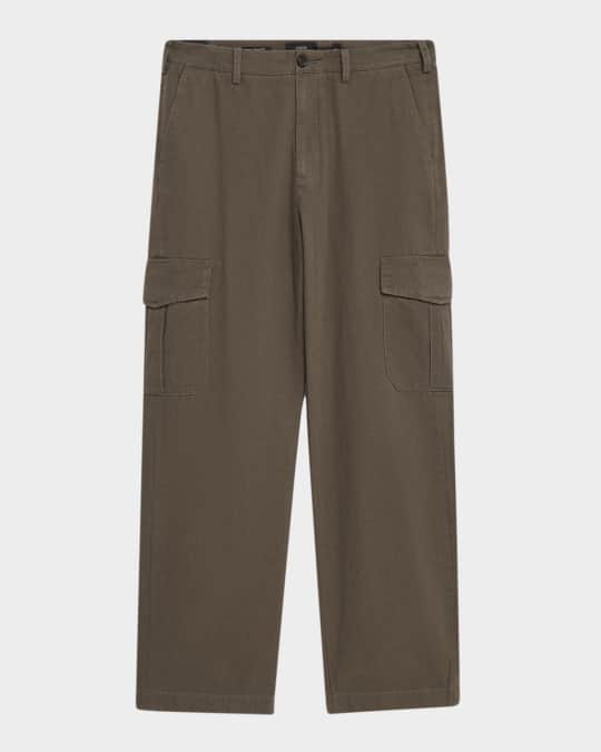 Men's Cotton-Linen Cargo Pants