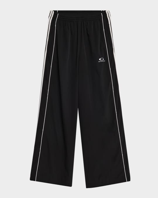 Balenciaga Men's Oversized-Fit Tracksuit Pants | Neiman Marcus