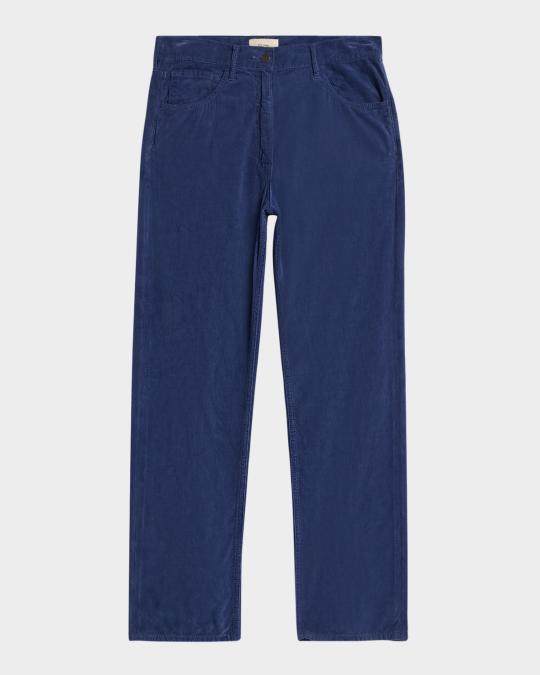 THE ROW Tarley Corduroy Straight Leg Pants | Neiman Marcus