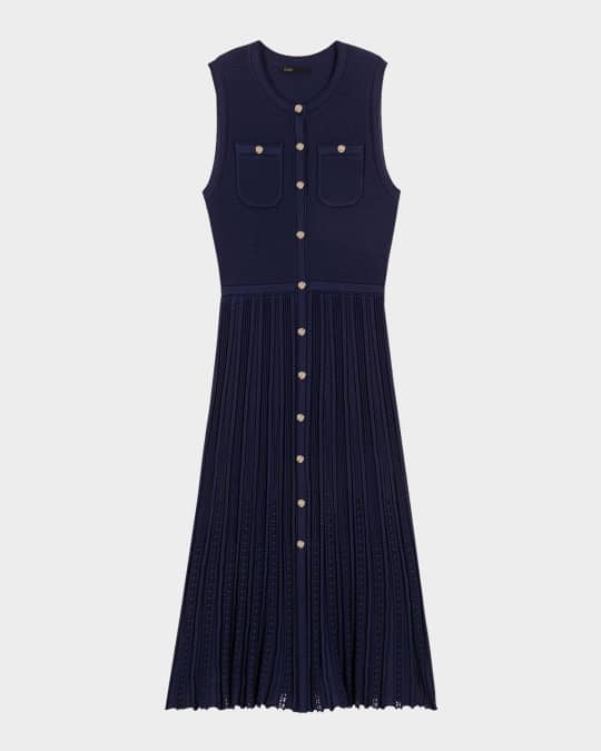 black mermaid dress midi Black Tulle Lace Midi Dress – self-portrait-US