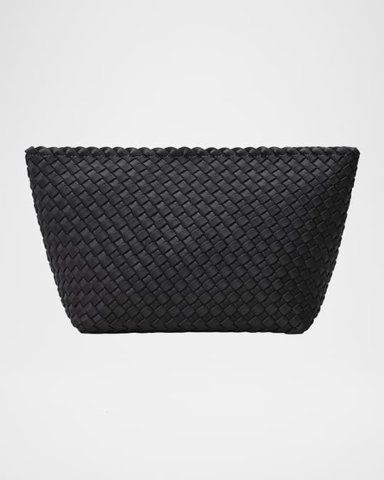 Portofino Large Woven Cosmetic Case