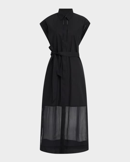 Rag & Bone Vance Combo Shirtdress | Neiman Marcus