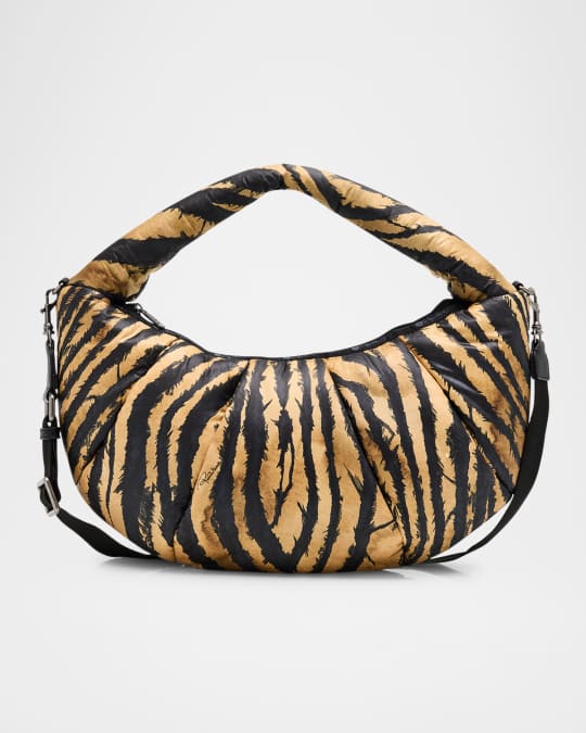 Lesportsac x Roberto Cavalli Venezia Medium Zebra-Print Shoulder