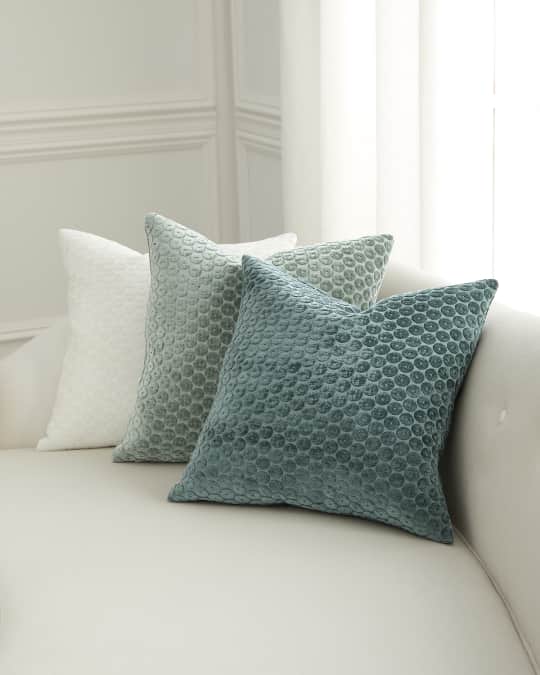 Lottie Decorative Pillow, 22" Square