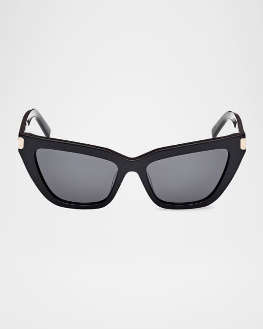 Acetate Cat-Eye Sunglasses