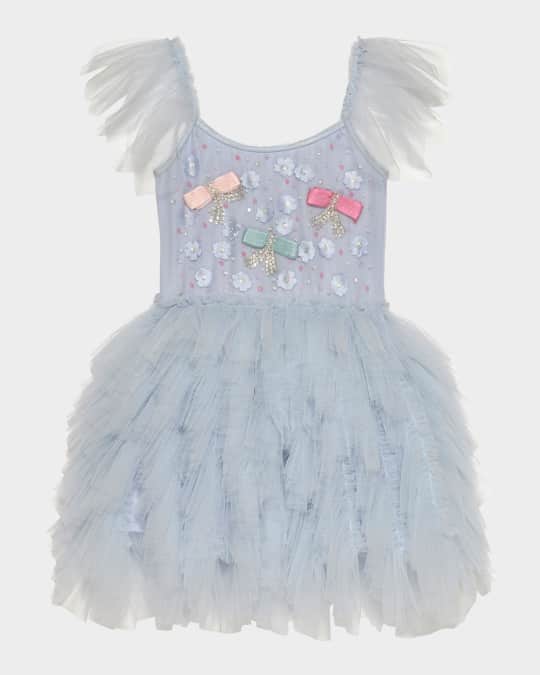  Girl's Pavillion Perfection Embellished Tutu Dress, Size 3M-24M
