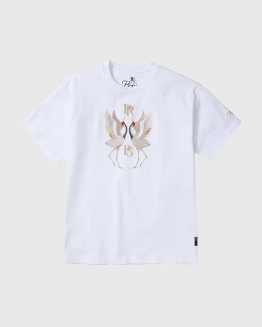 Men's Fukue Embroidered Graphic T-Shirt