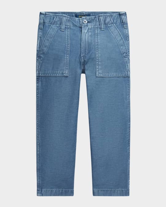 Girl's Straight Leg Cargo Pants, Size 2-6X