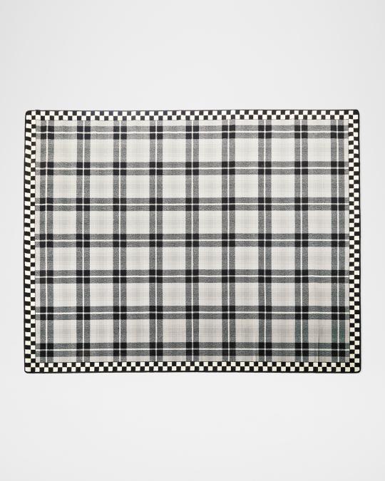 MacKenzie-Childs Sterling Tartan Rug, 7'11