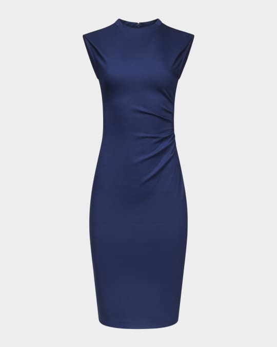 Diane von Furstenberg Darrius Sleeveless Ruched Bodycon Dress | Neiman  Marcus