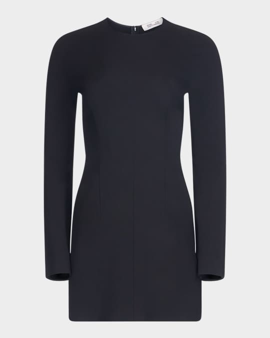 Sloane Seamed A-Line Mini Dress
