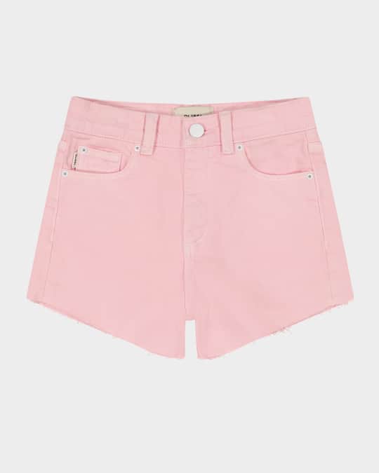 Girl's Lucy High Rise Shorts, Size 7-16