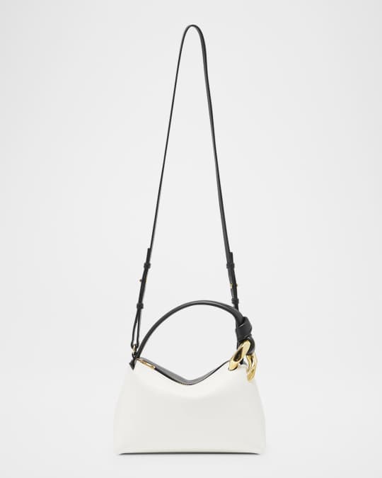 JW Anderson The Corner Small Bicolor Leather Crossbody Bag