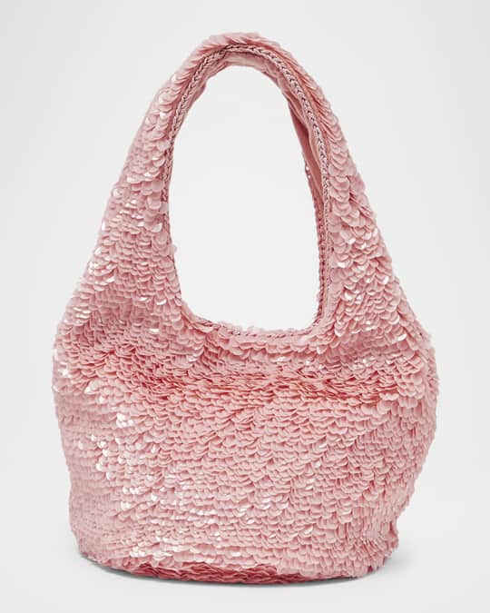トートバッグ J W ANDERSON SS25 SEQUIN HOBO (HB0729FA0447 086) JW ANDERSON: Handbag woman - Blue | Jw Anderson handbag