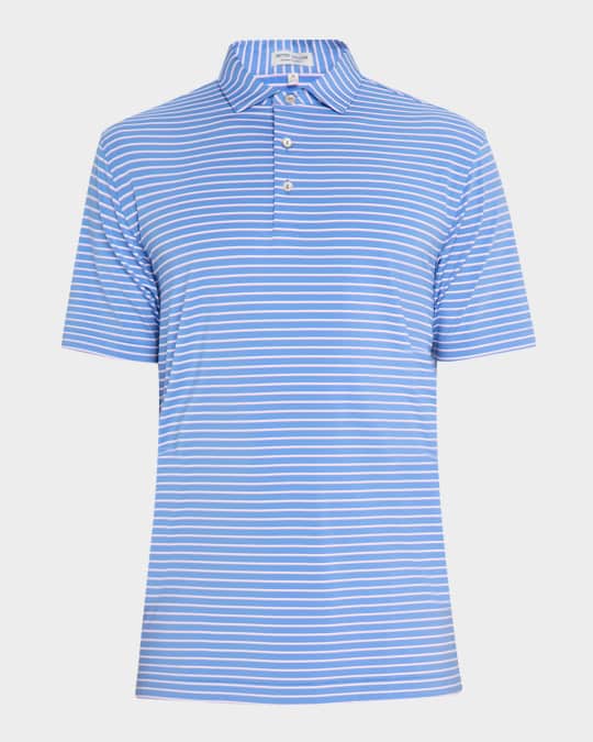 Men's Dunnes Stripe Performance Jersey Polo Shirt