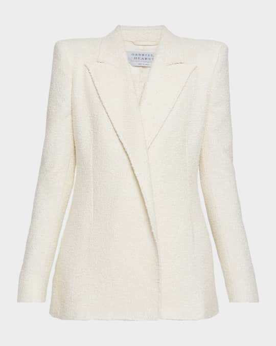 Mairi Silk Boucle Blazer