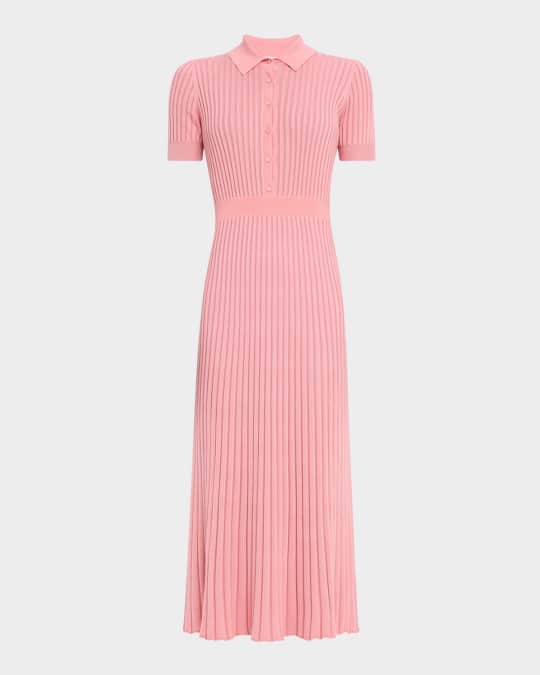 Amor Ribbed Cashmere Midi Dress
