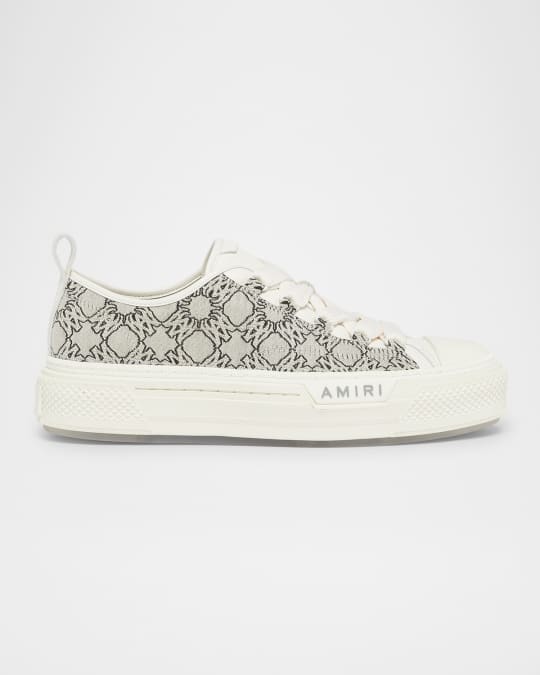 Amiri Men's MA Quad Jacquard Low-Top Sneakers | Neiman Marcus