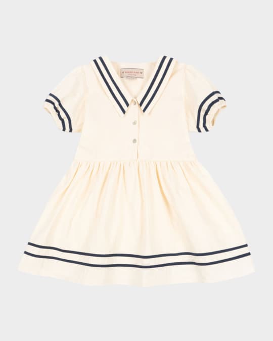 Konges Slojd Girl's Allie Sailor Cotton Dress, Size 18M-6 | Neiman