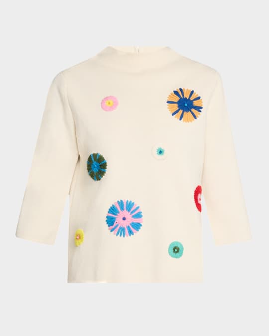 Bon Bon Mock-Neck Sweater