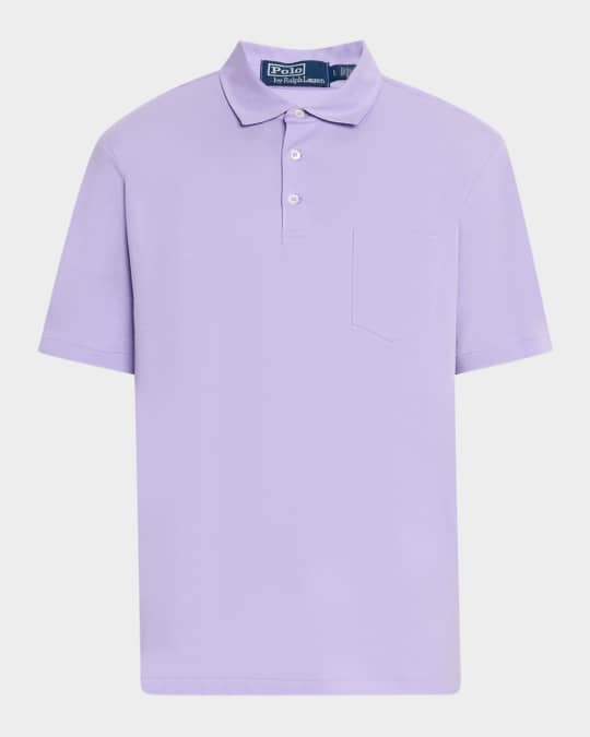 Men's Lisle Standard-Fit Polo Shirt